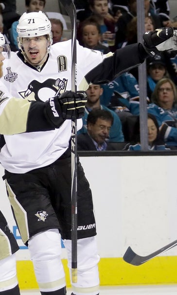 Penguins top Sharks and are one win from winning Stanley Cup